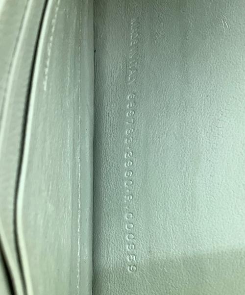BALENCIAGA（バレンシアガ）BALENCIAGA (バレンシアガ) カードケース付キャッシュポーチ グリーンの古着・服飾アイテム