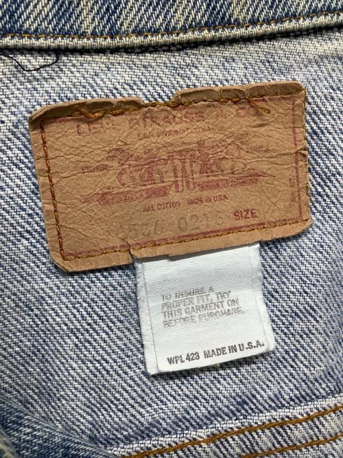 LEVI'S（リーバイス）LEVI'S (リーバイス) デニムジャケット インディゴ サイズ:不明の古着・服飾アイテム