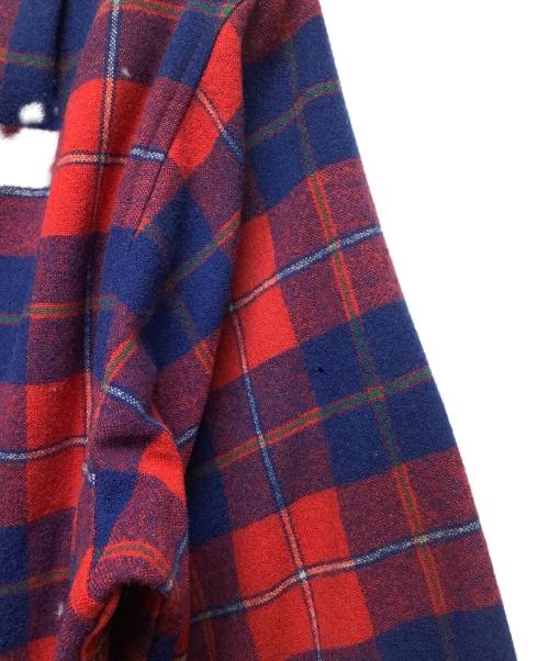 PENDLETON（ペンドルトン）PENDLETON (ペンドルトン) 長袖シャツ　ヴィンテージ　ボードシャツ レッド×ブルー サイズ:Mの古着・服飾アイテム