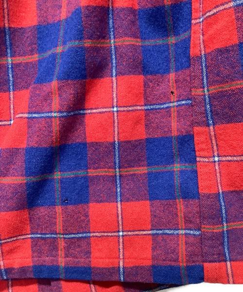 PENDLETON（ペンドルトン）PENDLETON (ペンドルトン) 長袖シャツ　ヴィンテージ　ボードシャツ レッド×ブルー サイズ:Mの古着・服飾アイテム