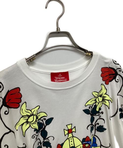 Vivienne Westwood RED LABEL（ヴィヴィアンウエストウッドレッドレーベル）Vivienne Westwood RED LABEL (ヴィヴィアンウエストウッドレッドレーベル) 半袖カットソー ホワイト サイズ:00の古着・服飾アイテム