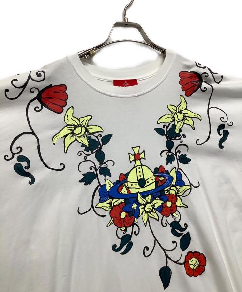 Vivienne Westwood RED LABEL（ヴィヴィアンウエストウッドレッドレーベル）Vivienne Westwood RED LABEL (ヴィヴィアンウエストウッドレッドレーベル) 半袖カットソー ホワイト サイズ:00の古着・服飾アイテム