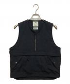 Snow peakスノーピーク）の古着「ベスト　TAKIBI Weather Cloth Vest」｜ブラック