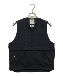 Snow peak（スノーピーク）の古着「ベスト　TAKIBI Weather Cloth Vest」｜ブラック