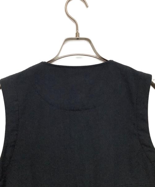 Snow peak（スノーピーク）Snow peak (スノーピーク) ベスト　TAKIBI Weather Cloth Vest ブラック サイズ:Sの古着・服飾アイテム