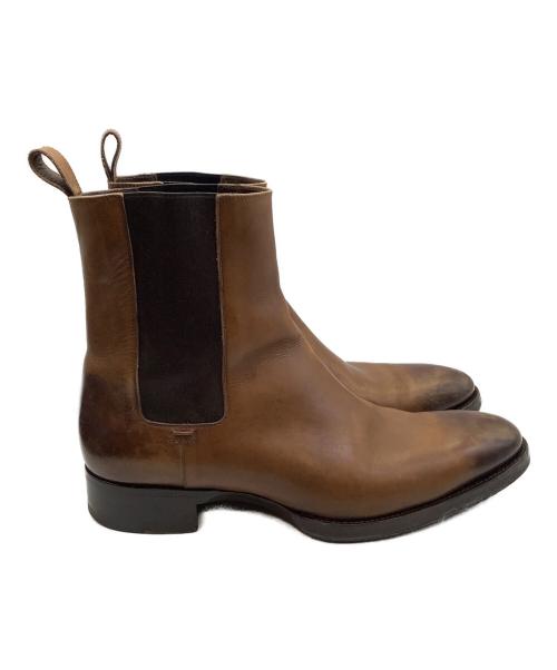 TOM FORD（トムフォード）TOM FORD (トムフォード) サイドゴアブーツ ブラウン サイズ:10の古着・服飾アイテム