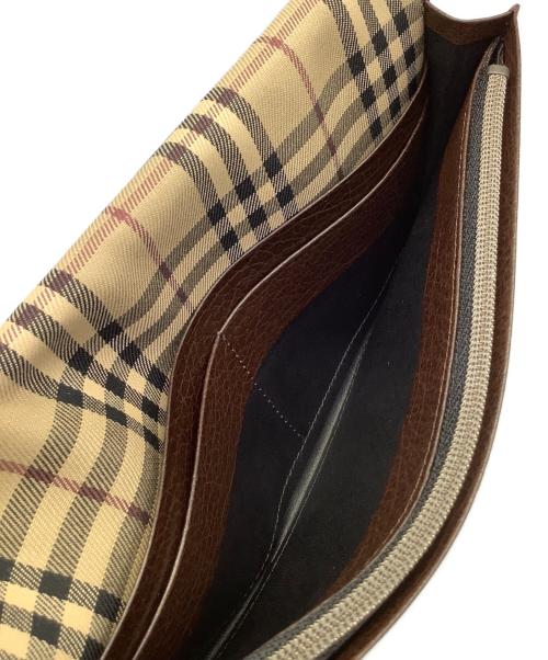 BURBERRY（バーバリー）BURBERRY (バーバリー) 長財布 ブラウンの古着・服飾アイテム