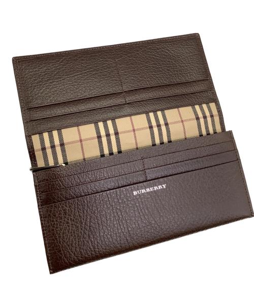 BURBERRY（バーバリー）BURBERRY (バーバリー) 長財布 ブラウンの古着・服飾アイテム