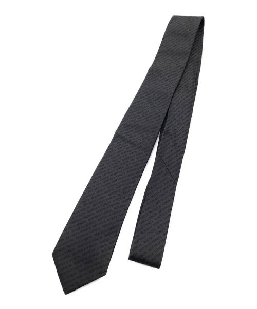 BOTTEGA VENETA（ボッテガベネタ）BOTTEGA VENETA (ボッテガベネタ) ネクタイ ダークグレー サイズ:148x５.5cmの古着・服飾アイテム