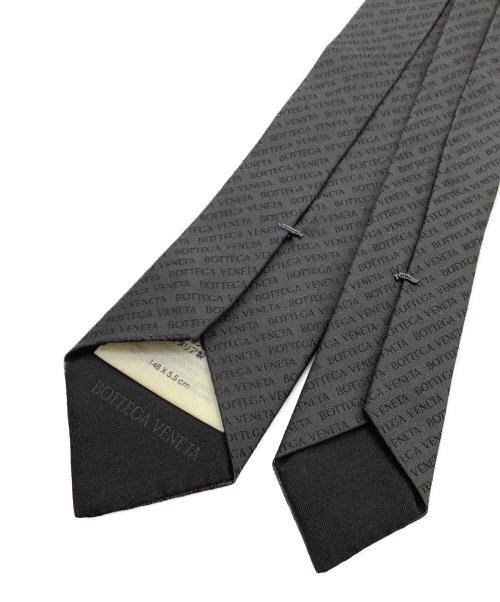 BOTTEGA VENETA（ボッテガベネタ）BOTTEGA VENETA (ボッテガベネタ) ネクタイ ダークグレー サイズ:148x５.5cmの古着・服飾アイテム