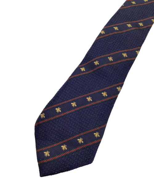 GUCCI（グッチ）GUCCI (グッチ) ネクタイ ネイビー サイズ:不明の古着・服飾アイテム