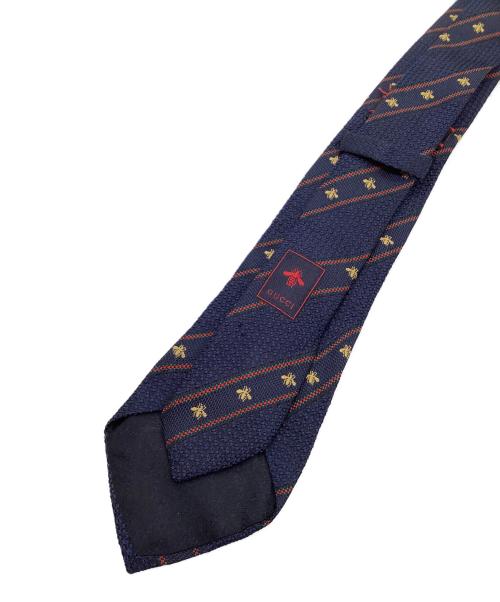 GUCCI（グッチ）GUCCI (グッチ) ネクタイ ネイビー サイズ:不明の古着・服飾アイテム