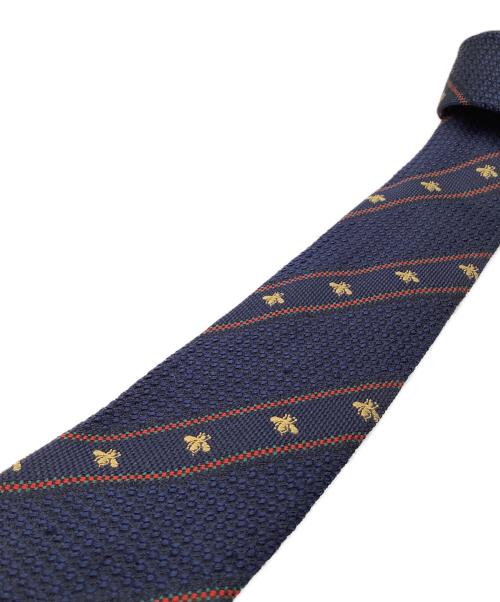 GUCCI（グッチ）GUCCI (グッチ) ネクタイ ネイビー サイズ:不明の古着・服飾アイテム