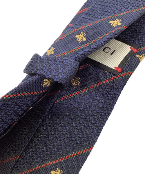 GUCCI（グッチ）GUCCI (グッチ) ネクタイ ネイビー サイズ:不明の古着・服飾アイテム