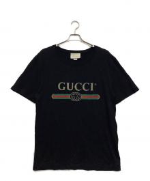 GUCCI（グッチ）の古着「半袖カットソー」｜ブラック