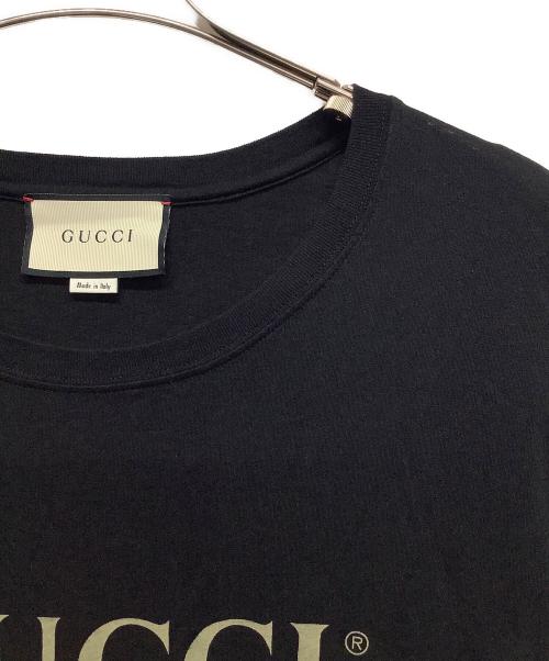 GUCCI（グッチ）GUCCI (グッチ) 半袖カットソー ブラック サイズ:不明の古着・服飾アイテム