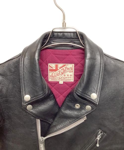 ADDICT CLOTHES（アディクト クローズ）ADDICT CLOTHES (アディクト クローズ) ダブルライダースジャケット サイズ:36の古着・服飾アイテム