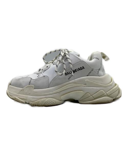 BALENCIAGA（バレンシアガ）BALENCIAGA (バレンシアガ) ローカットスニーカー　BALENCIAGA ホワイト サイズ:26.5cmの古着・服飾アイテム