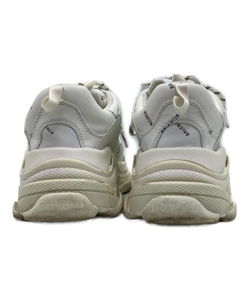 BALENCIAGA（バレンシアガ）BALENCIAGA (バレンシアガ) ローカットスニーカー　BALENCIAGA ホワイト サイズ:26.5cmの古着・服飾アイテム