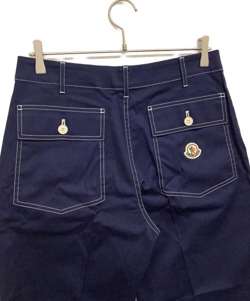 MONCLER（モンクレール）MONCLER (モンクレール) クロップドパンツ ネイビー サイズ:44の古着・服飾アイテム