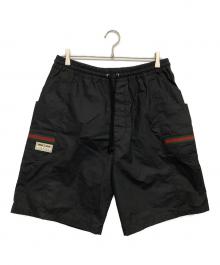 GUCCI（グッチ）の古着「シェリーラインショートパンツ」｜ブラック