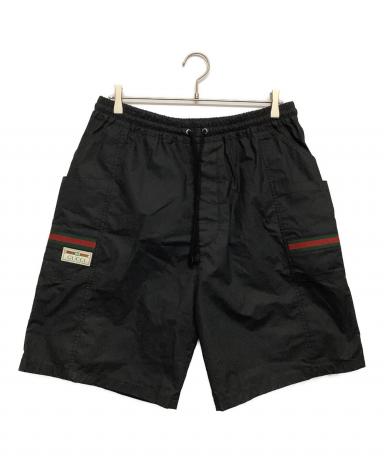 [GUCCI] バック刺繍 コットンショーツ ショートパンツ 46 中古・古着通販】GUCCI (グッチ) シェリーラインショートパンツ