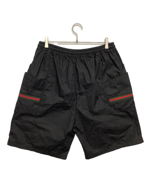 GUCCI（グッチ）GUCCI (グッチ) シェリーラインショートパンツ ブラック サイズ:46の古着・服飾アイテム