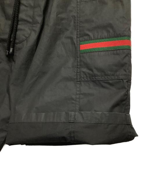 GUCCI（グッチ）GUCCI (グッチ) シェリーラインショートパンツ ブラック サイズ:46の古着・服飾アイテム