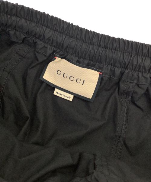 GUCCI（グッチ）GUCCI (グッチ) シェリーラインショートパンツ ブラック サイズ:46の古着・服飾アイテム