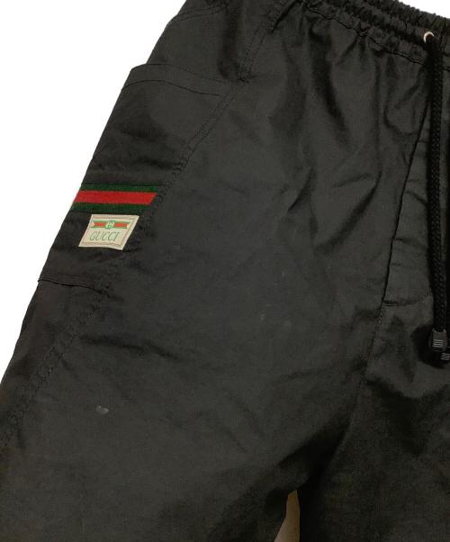 GUCCI（グッチ）GUCCI (グッチ) シェリーラインショートパンツ ブラック サイズ:46の古着・服飾アイテム