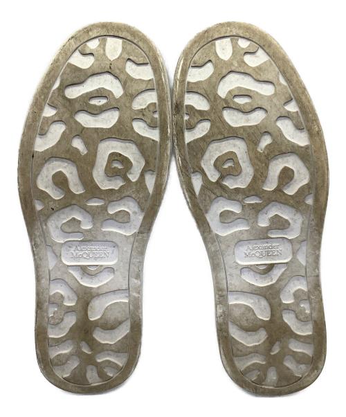 ALEXANDER McQUEEN（アレキサンダーマックイーン）ALEXANDER McQUEEN (アレキサンダーマックイーン) スリッポン ホワイト サイズ:41の古着・服飾アイテム