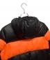 中古・古着 DSQUARED2 (ディースクエアード) Nylon Hooded Puffer ブラック×オレンジ サイズ:42：23000円