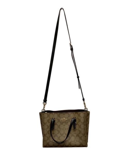 COACH（コーチ）COACH (コーチ) バッグ ブラウンの古着・服飾アイテム