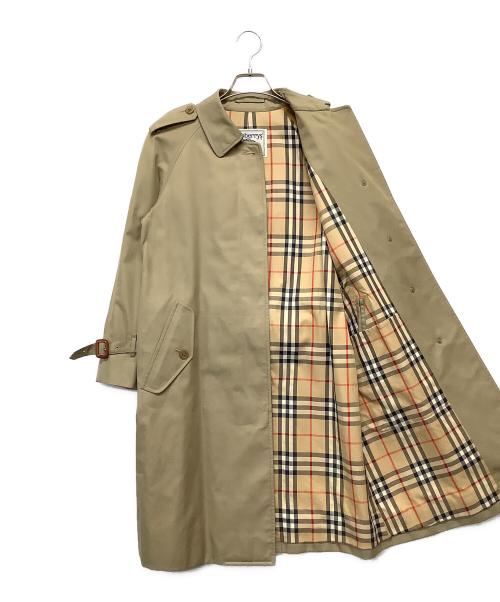 Burberry's（バーバリーズ）Burberry's (バーバリーズ) バルマカーンコート ベージュ サイズ:胸囲82 腰囲92 身長155の古着・服飾アイテム