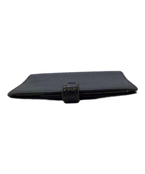 FILOFAX（ファイロファックス）FILOFAX (ファイロファックス) レザー手帳 ブラックの古着・服飾アイテム