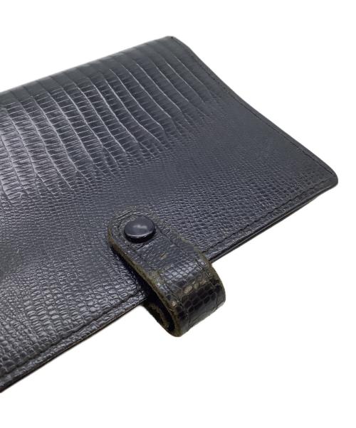 FILOFAX（ファイロファックス）FILOFAX (ファイロファックス) レザー手帳 ブラックの古着・服飾アイテム