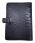 FILOFAX (ファイロファックス) レザー手帳 ブラック：6000円