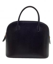 CELINE（セリーヌ）の古着「ドーム型オールドハンドバッグ」｜ブラック
