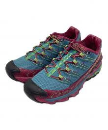LA SPORTIVA（スポルティバ）の古着「トレイルランニングシューズ　Ultra Raptor Ⅱ」｜スカイブルー×パープル