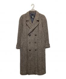 Burberry's（バーバリーズ）の古着「ツイードダブルコート」｜ブラウン