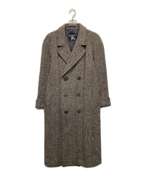 Burberry's（バーバリーズ）Burberry's (バーバリーズ) ツイードダブルコート ブラウン サイズ:92の古着・服飾アイテム