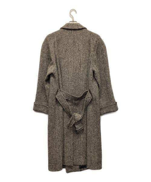 Burberry's（バーバリーズ）Burberry's (バーバリーズ) ツイードダブルコート ブラウン サイズ:92の古着・服飾アイテム