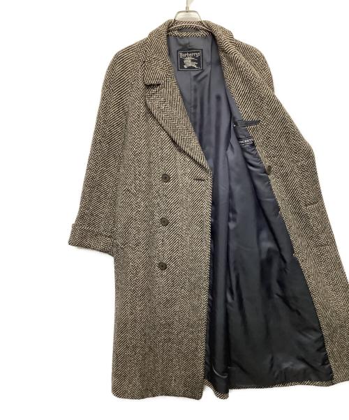 Burberry's（バーバリーズ）Burberry's (バーバリーズ) ツイードダブルコート ブラウン サイズ:92の古着・服飾アイテム