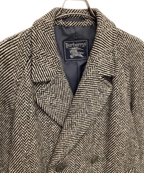 Burberry's（バーバリーズ）Burberry's (バーバリーズ) ツイードダブルコート ブラウン サイズ:92の古着・服飾アイテム