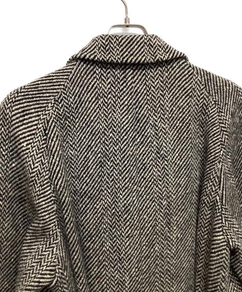 Burberry's（バーバリーズ）Burberry's (バーバリーズ) ツイードダブルコート ブラウン サイズ:92の古着・服飾アイテム