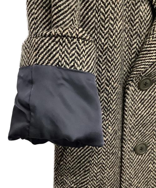 Burberry's（バーバリーズ）Burberry's (バーバリーズ) ツイードダブルコート ブラウン サイズ:92の古着・服飾アイテム