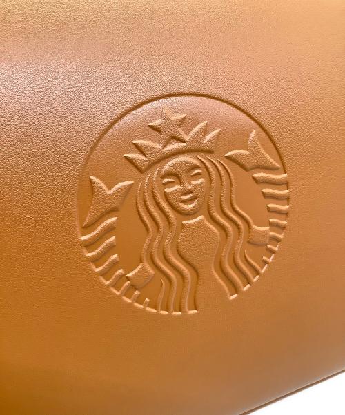 STARBUCKS COFFEE（スターバックス コーヒー）STARBUCKS COFFEE (スターバックス コーヒー) 2WAYショルダーバッグ　スターバックス マイカスタマイズジャーニー セット レザーバック キャメルの古着・服飾アイテム