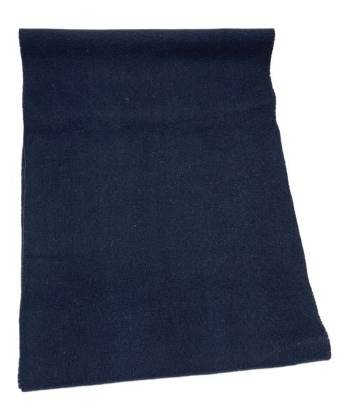 JOHNSTONS（ジョンストンズ）JOHNSTONS (ジョンストンズ) カシミヤストール　JOHNSTONS ブラックの古着・服飾アイテム