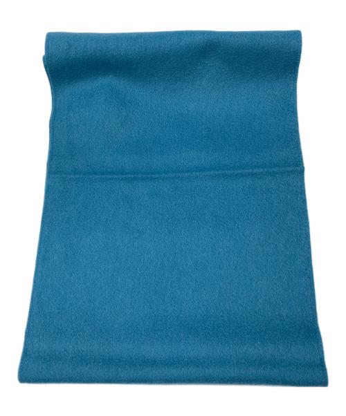 JOHNSTONS（ジョンストンズ）JOHNSTONS (ジョンストンズ) カシミヤストール　JOHNSTONS ブルー 未使用品の古着・服飾アイテム