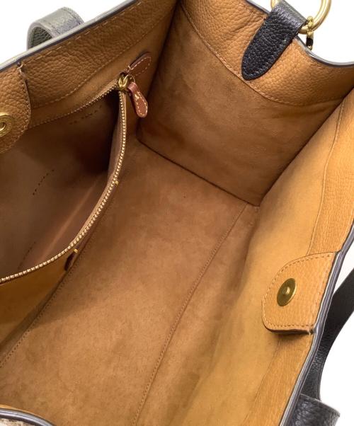 COACH（コーチ）COACH (コーチ) 2WAYバッグ ホワイト キャメルの古着・服飾アイテム